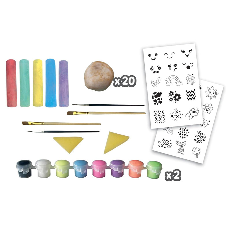 Faber-Castell Rock n Chalk, Rock Painting Bucket
