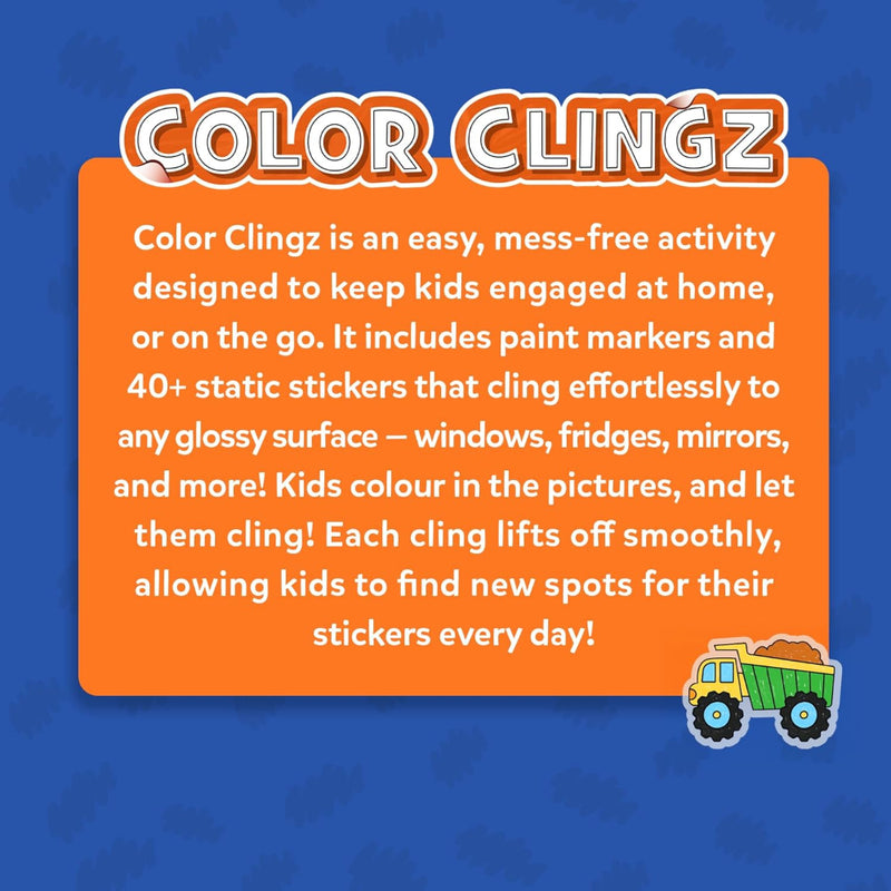 Skillmatics Cling Art – Color Clingz