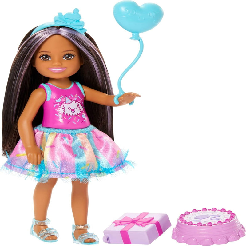 Barbie Club Chelsea 6-Inch Birthday-Themed Small Doll
