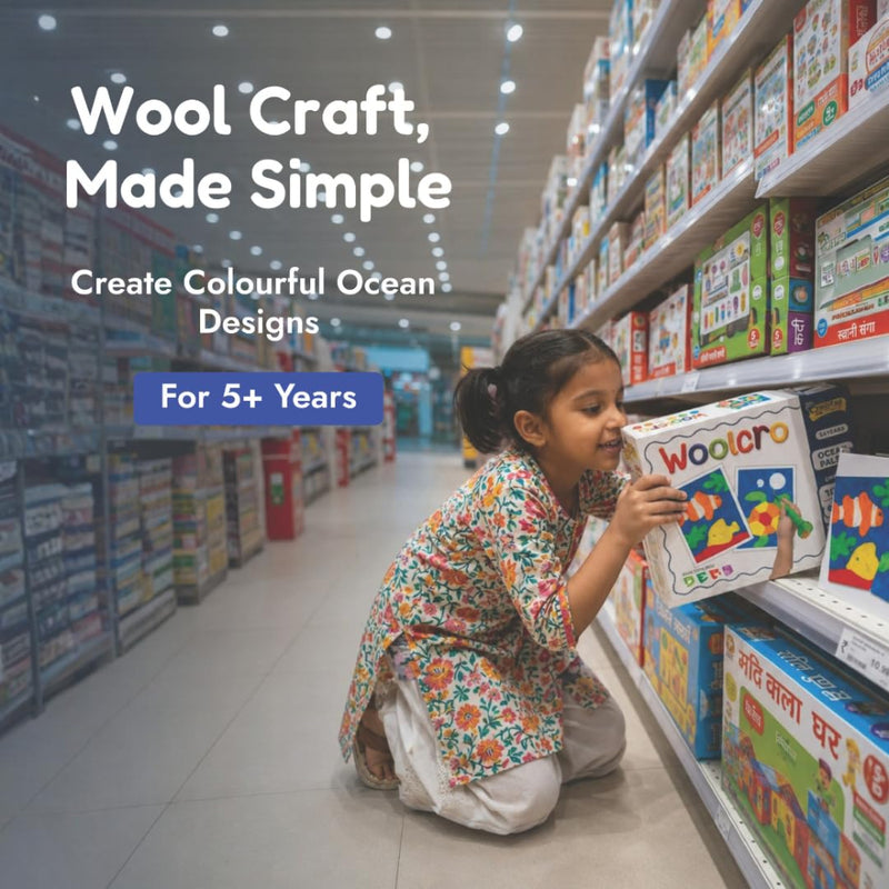 Zephyr Woolcro Yarn Craft Kit - Ocean Pals