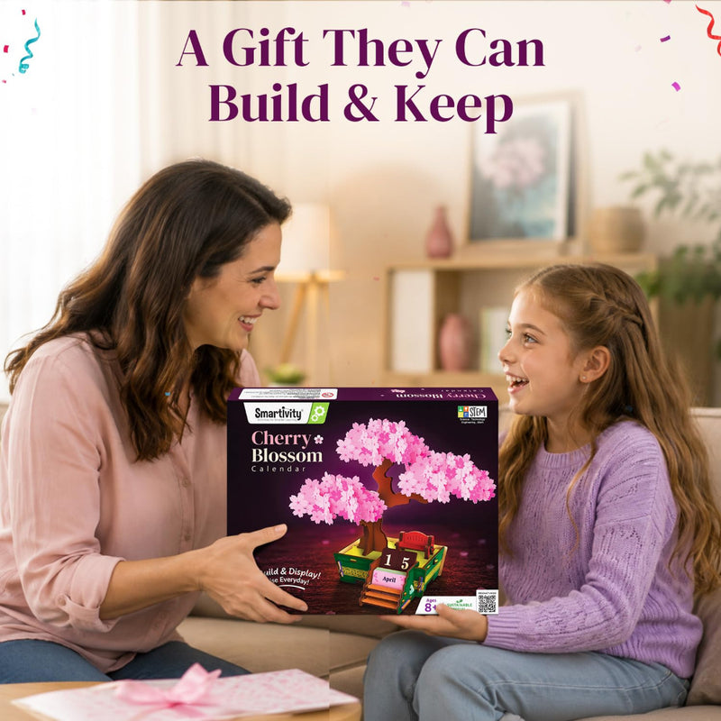 Smartivity Cherry Blossom Tree Building Craft Kit