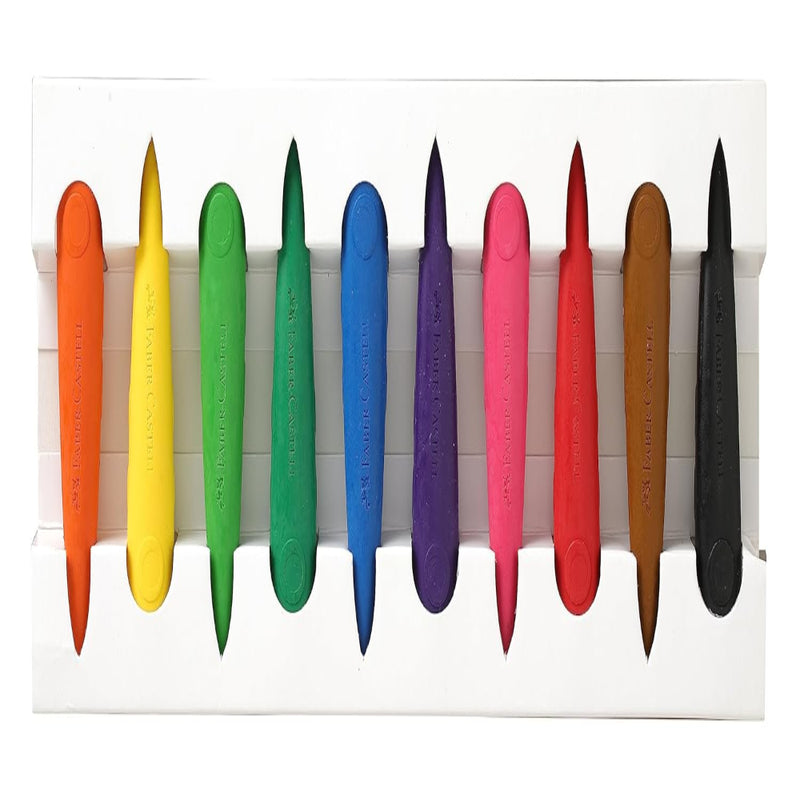 Faber-Castell Kindergarten Grip Crayons - Pack of 10