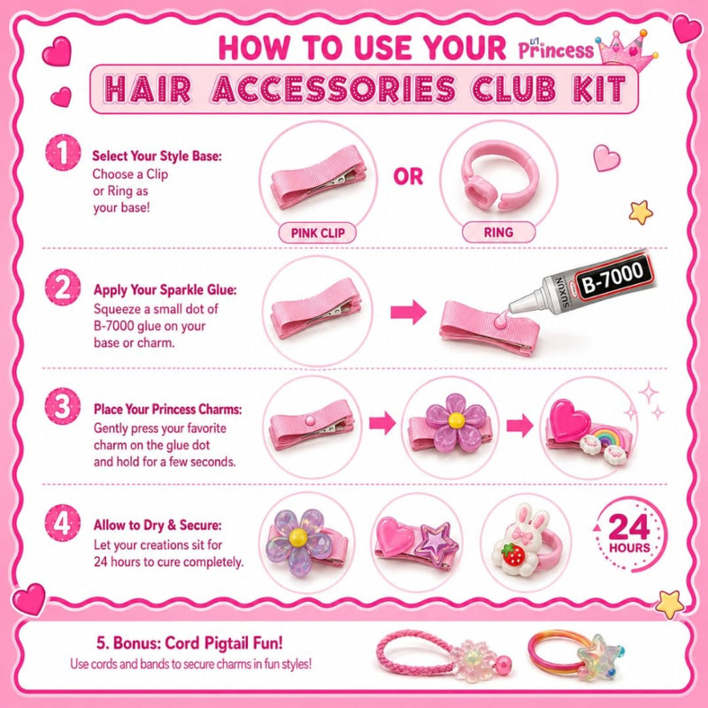 Apex Lil Princess Hair Accessories Making Kit