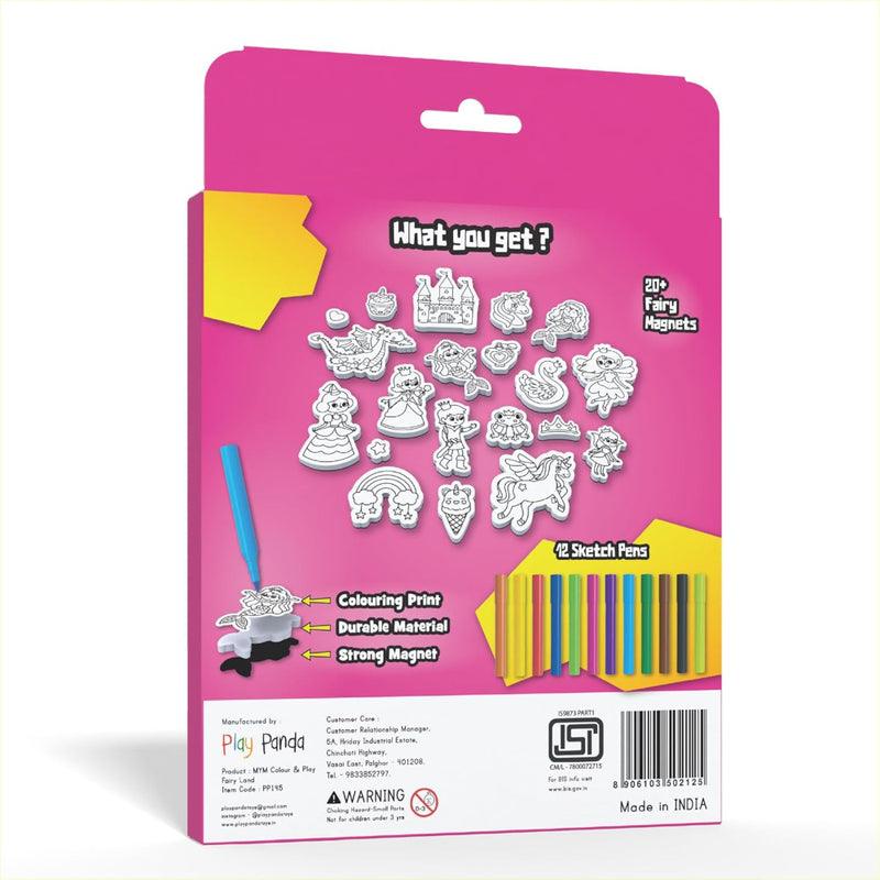 Play Panda Mym Color And Play Make Your Magnet Kits