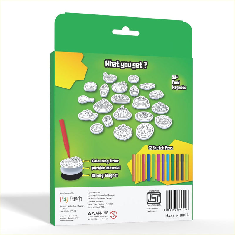 Play Panda Mym Color And Play Make Your Magnet Kits