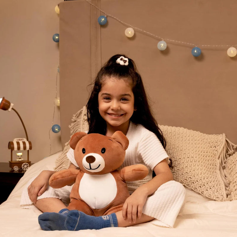 Mirada Huggable Bear Toy - Brown – 32cm