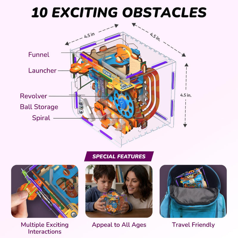 Smartivity 3D Maze Puzzle Cube Toy