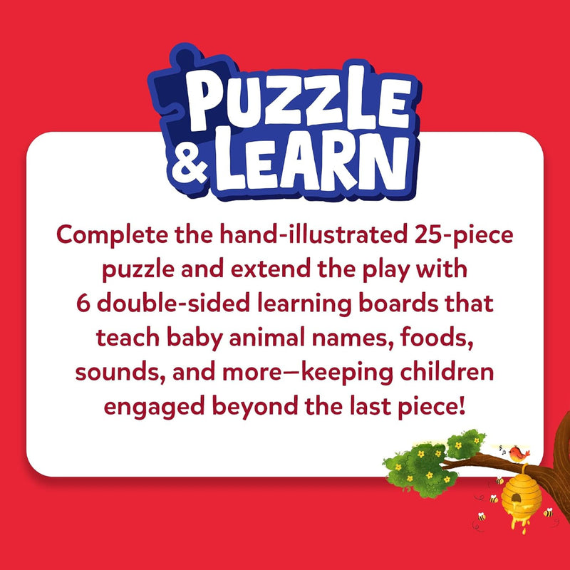 Skillmatics Puzzle & Learn - All About Farm Animals