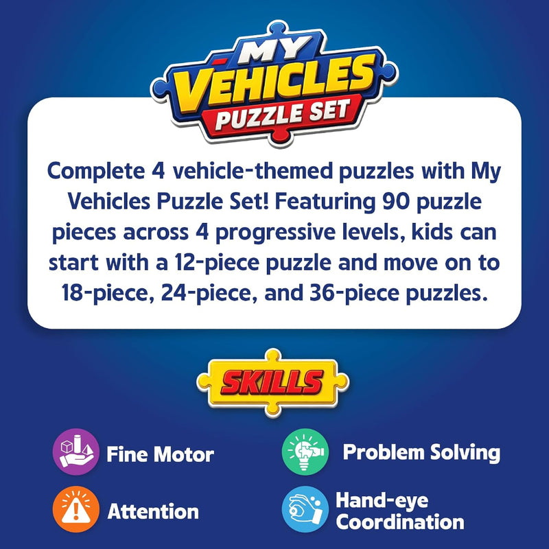 SuperPlay My Vehicles Puzzle Set