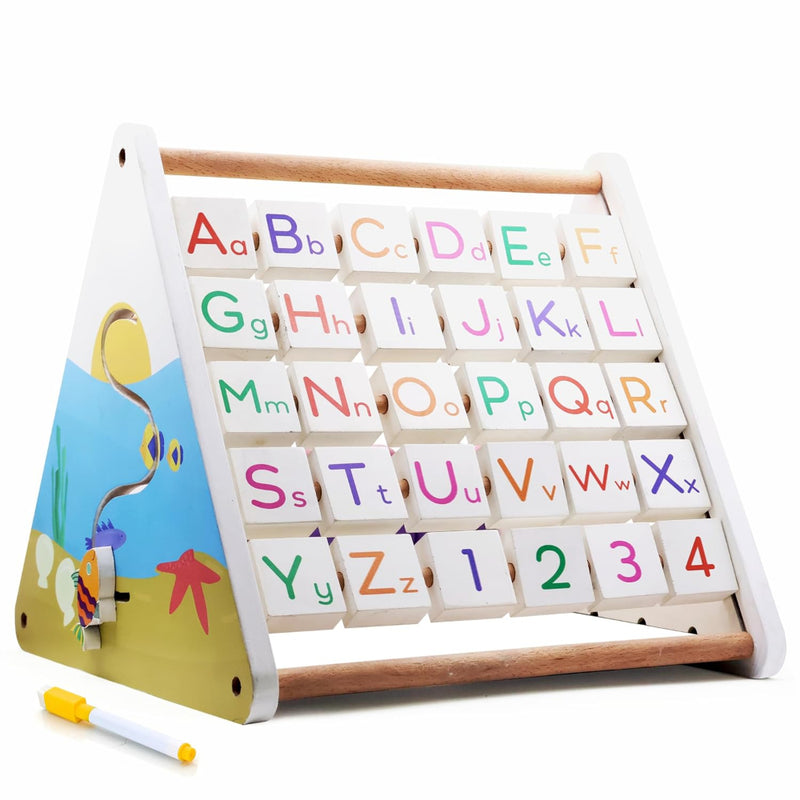 Chanak 5-in-1 Wooden Activity Toy-1N, Writing Pen-1N