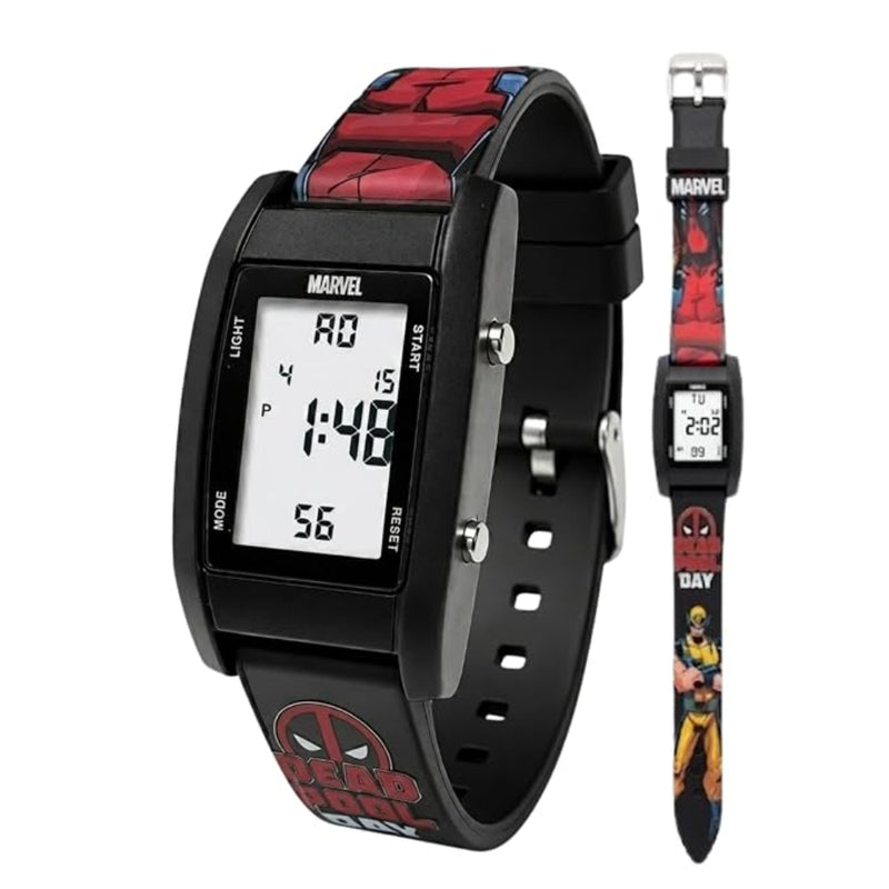 Spiky MV09 Rectangle Dial Sports Watch With Luminous Display