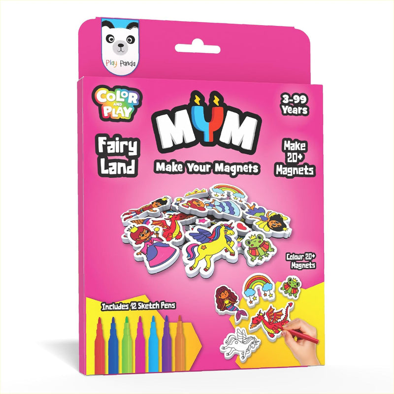 Play Panda Mym Color And Play Make Your Magnet Kits