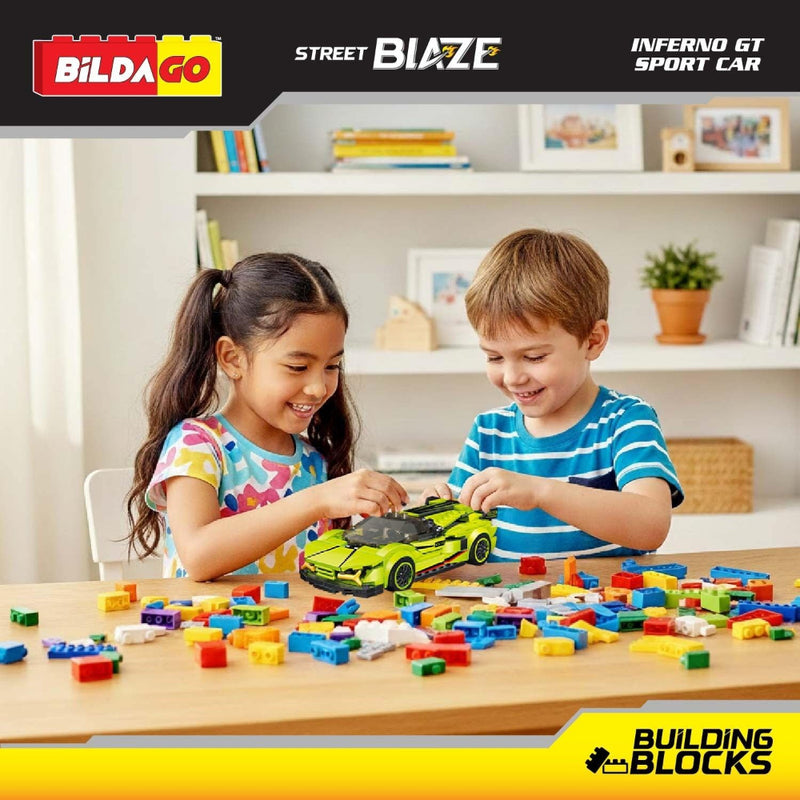 Bildago Street Blaze Nitro X Hyper Car – 286 PCS Building Block Set