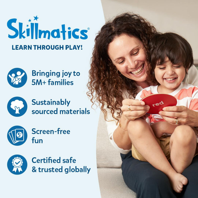 Skillmatics Flash Cards – 500 Sight Words for Preschool