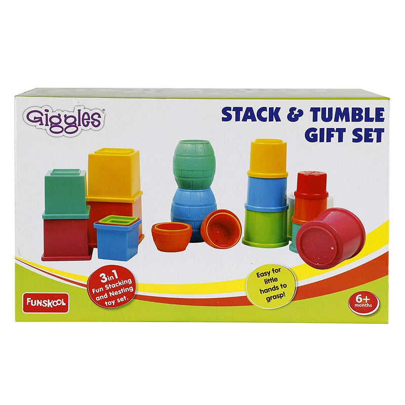 Funskool Giggles Stack N Tumble Gift Set