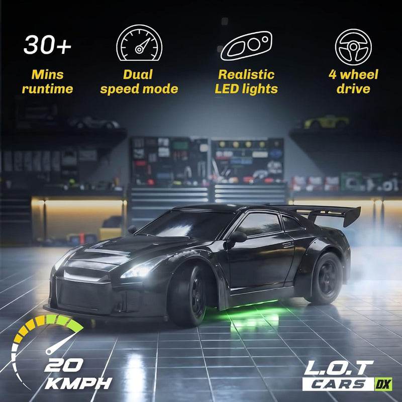L.O.T RC Drift Car: Flare Remote Control Car