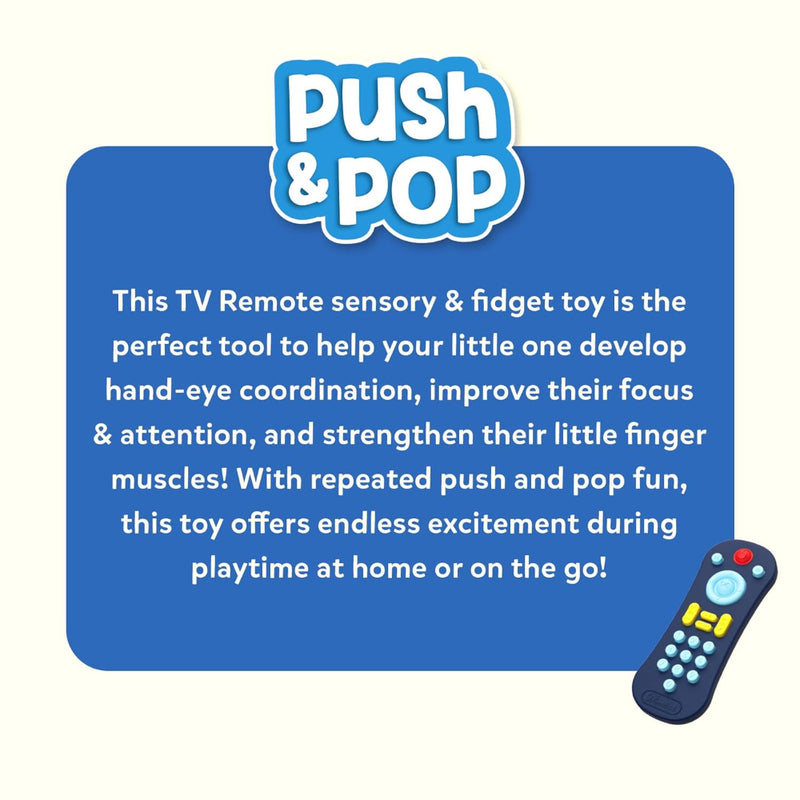 Skillmatics Push & Pop - Tv Remote