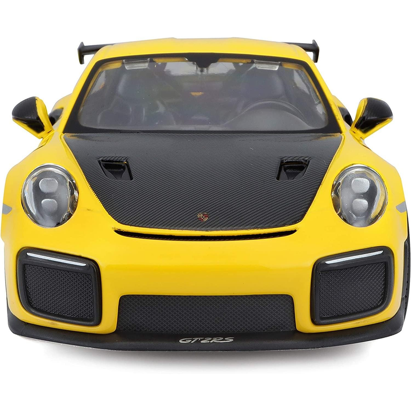 Porsche 911 GT2 RS Yellow 1:24 Maisto Diecast Alloy Scale Model Car
