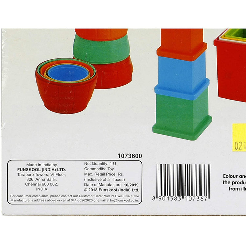 Funskool Giggles Stack N Tumble Gift Set