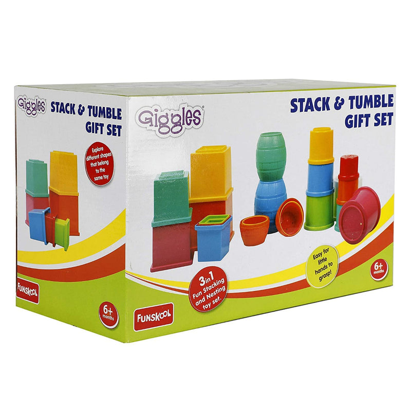 Funskool Giggles Stack N Tumble Gift Set