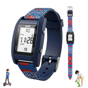Spiky MV09 Rectangle Dial Sports Watch With Luminous Display