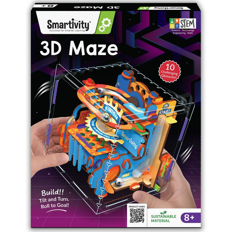 Smartivity 3D Maze Puzzle Cube Toy
