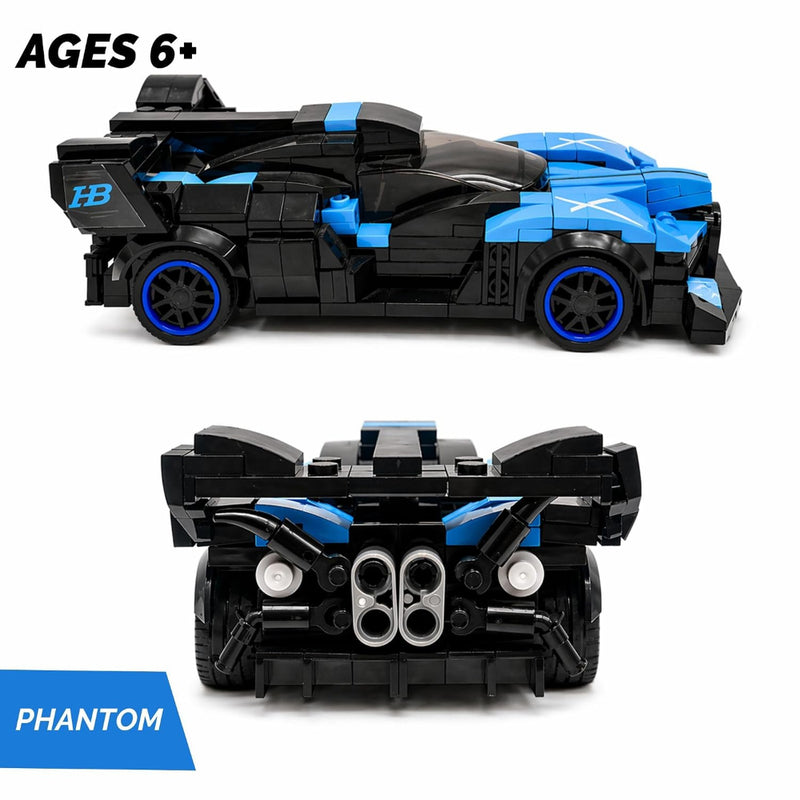 Apex Gripz Grid Car Building Blocks Set-Phantom (310pcs)