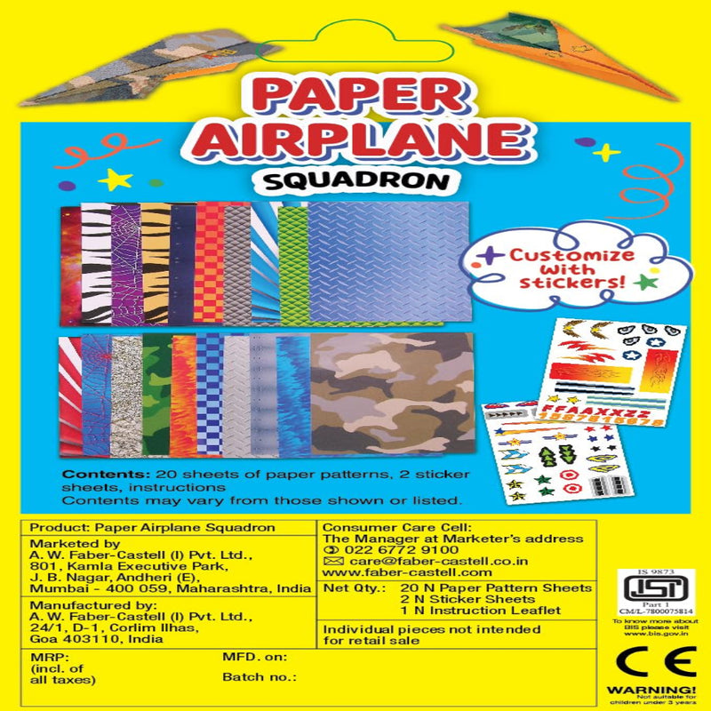 Faber-Castell Paper Airplane Squadron Kit