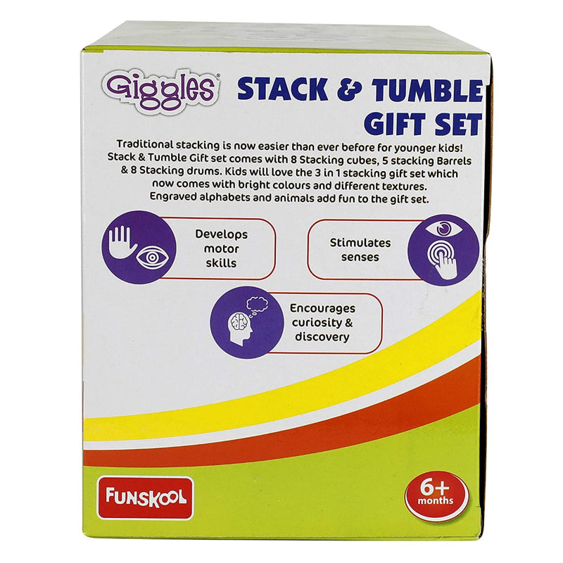 Funskool Giggles Stack N Tumble Gift Set