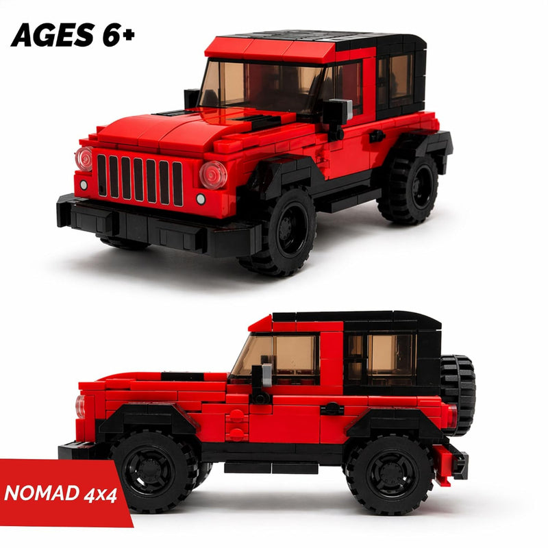 Apex Gripz Grid Car Building Blocks Set -Nomad 4*4(296 pcs)