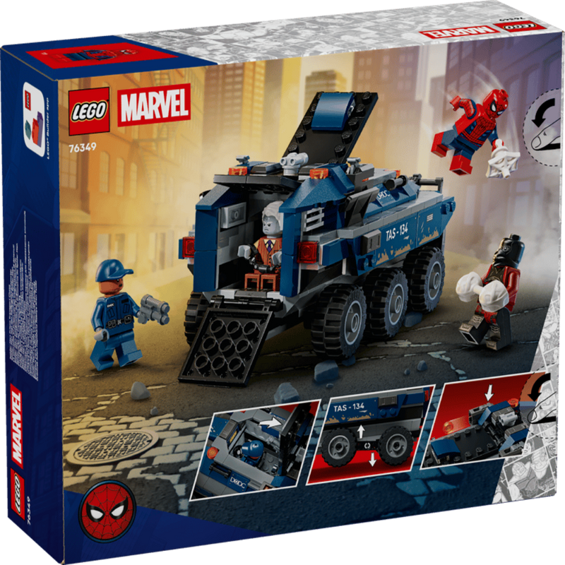 Lego 76349 Super Heroes Marvel Spider-Man Prison Transport Chase (367 Pcs)