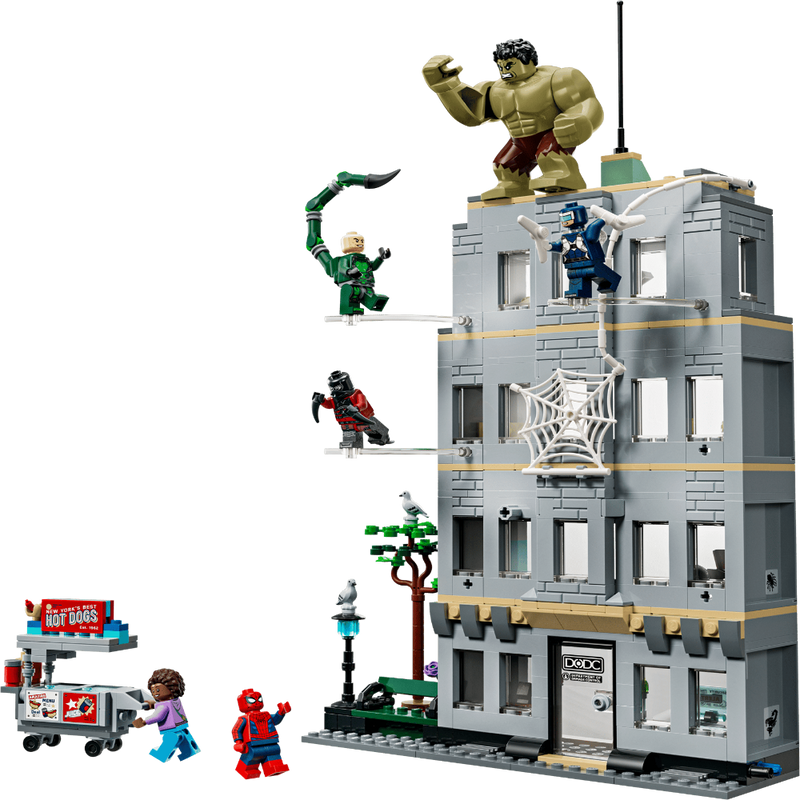 Lego 76350 Super Heroes Marvel Spider-Man Vs. Hulk Epic Clash (534 Pieces)