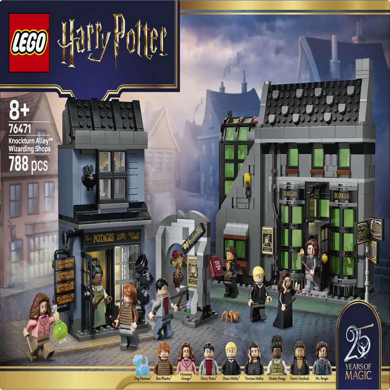 Lego76471  Harry Potter Knockturn Alle Wizarding Shops (788 pcs)