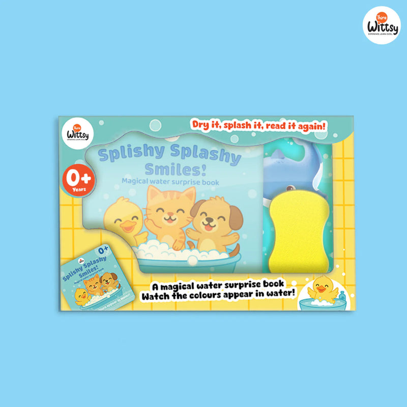 Think Wittsy Splishy Splashy Smiles! Magical Water Surprise Book