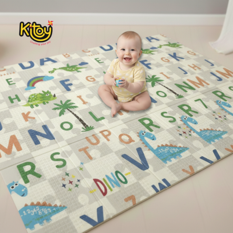 Kitoy Extra Large Reversible Baby Play Mat