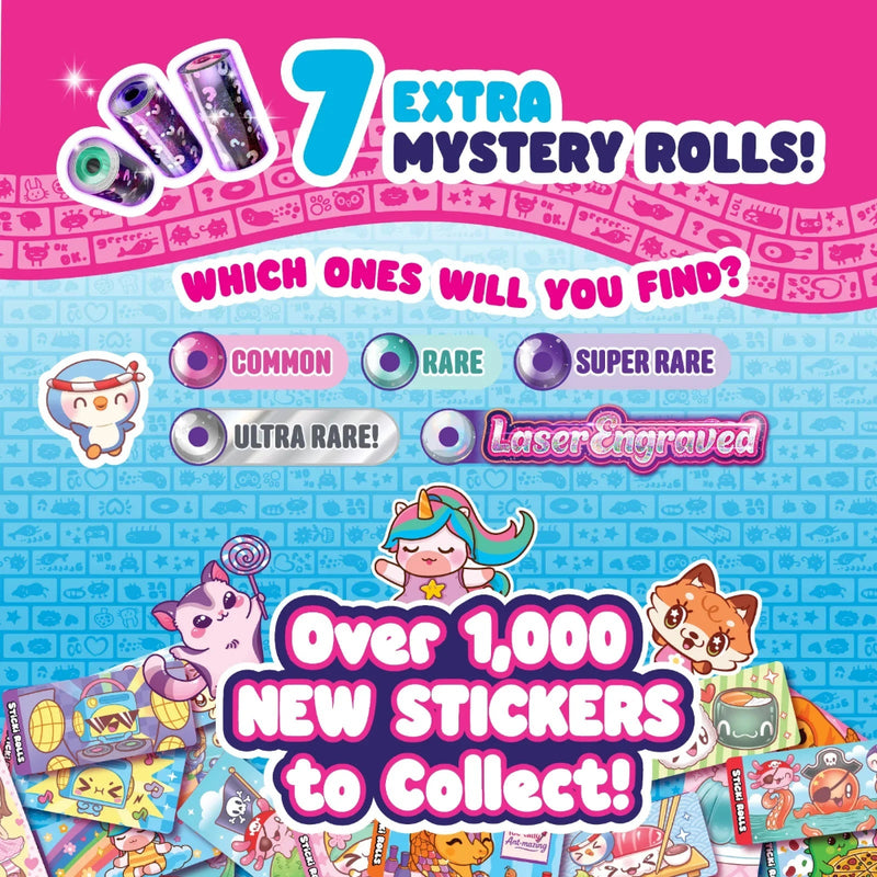 Sticki Rolls Sticki Book Vol. 3 & Exclusive Sticki Bracelet – Series 3