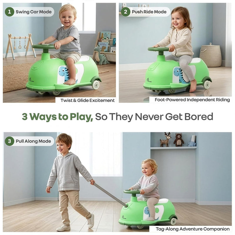 R for Rabbit Iya Iya Poppy Swing Car