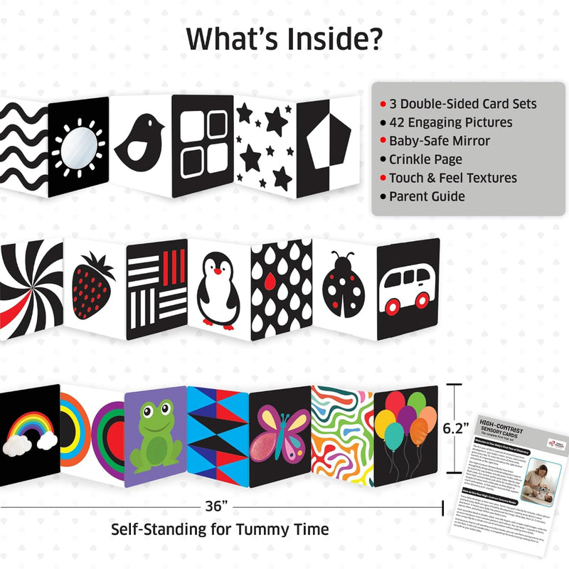Chalk & Chuckles Heigh - Contrast Sensory Cards