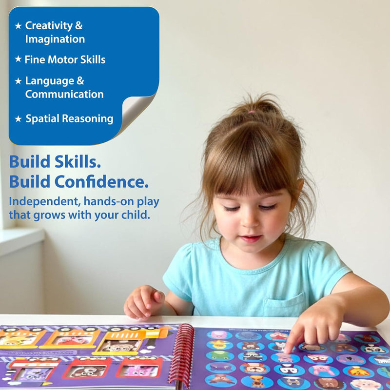 Chalk & Chuckles Fab Felt Sticker Craft Activity Book