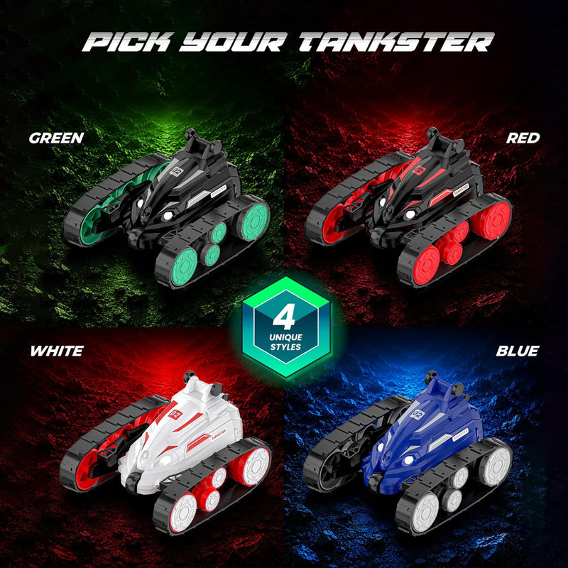 Mirana Tankster 360° Rotating Remote Control Stunt RC Car