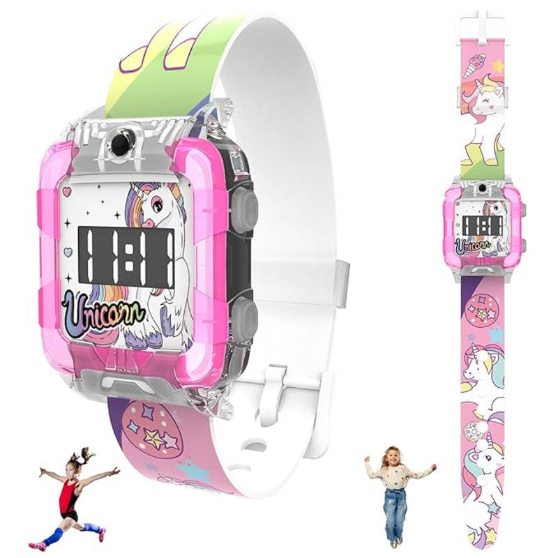 Spiky SD04 Square Digital Watch for Kids Boys and Girls