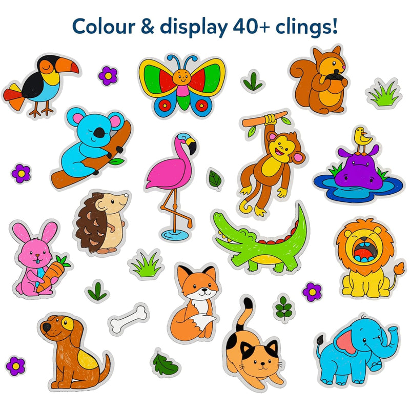 Skillmatics Cling Art – Color Clingz