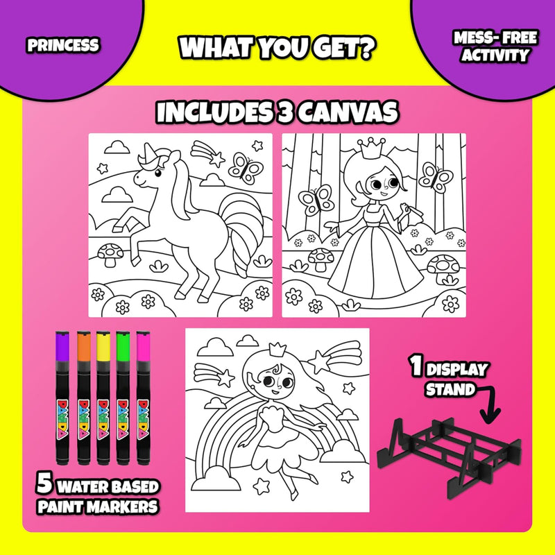 Play Panda Mess Free Canvas Art