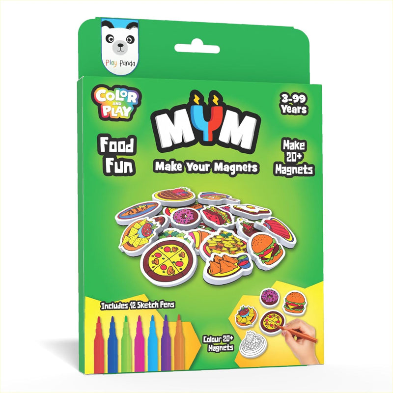 Play Panda Mym Color And Play Make Your Magnet Kits