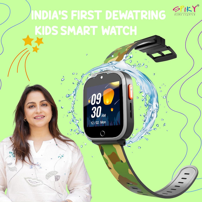 Spiky Cyclops 4g Voice Calling Kids Smartwatch-Novelty Toys-Spiky-Toycra