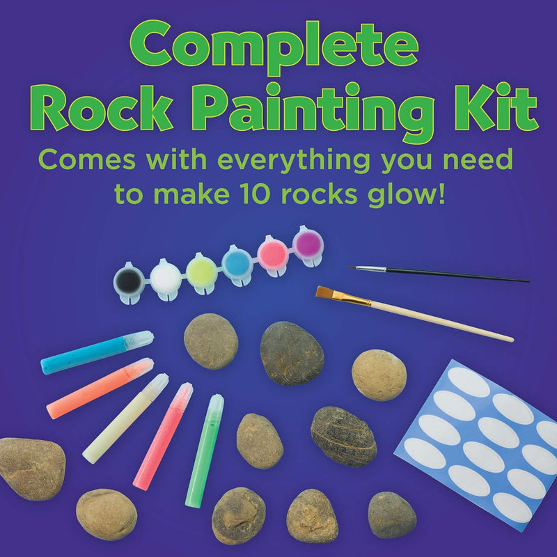 Faber-Castell Glow in the Dark Rock Painting Kit