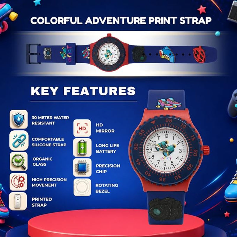 Spiky SPKEVA51 Analog Kids Watch For Boys & Girls