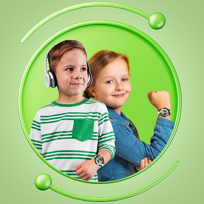 Spiky EVA38 Round Casual Analog Kids Watch