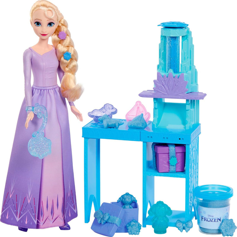Disney Frozen Elsa's Icy Creations Fashion Doll and Playset