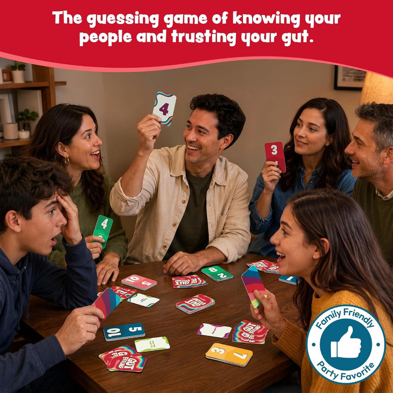 Gouda Games Gut Feeling Family Card Game